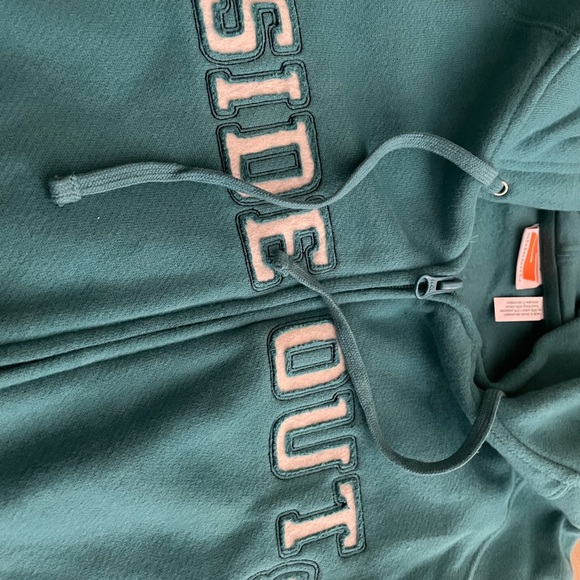 [Last Act] SIDEOUT FLEECE HOODIE ZIP JACKET KIDS GIRLS SIZE M - Picture 3 of 3
